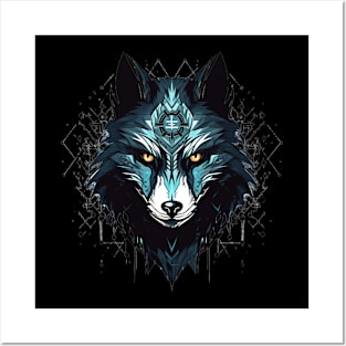 Wolf Posters and Art